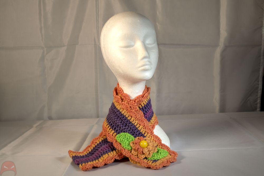 A scarf full of colour